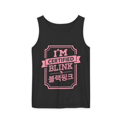 Certified BLINK Badge – Dyed Tank Top Printify