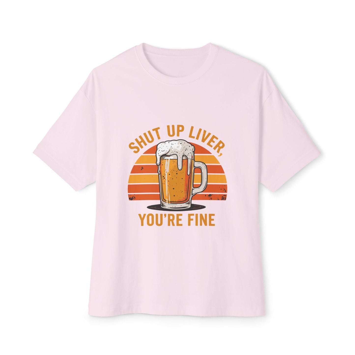Oversized boxy Tee – Snazzy You're fine Edition Printify
