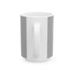 Outline Face Design Ceramic Mug, (11oz, 15oz) - snazzymerch