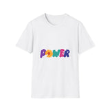 Retro Flower Power Color Pop Unisex Softstyle Tee - snazzymerch