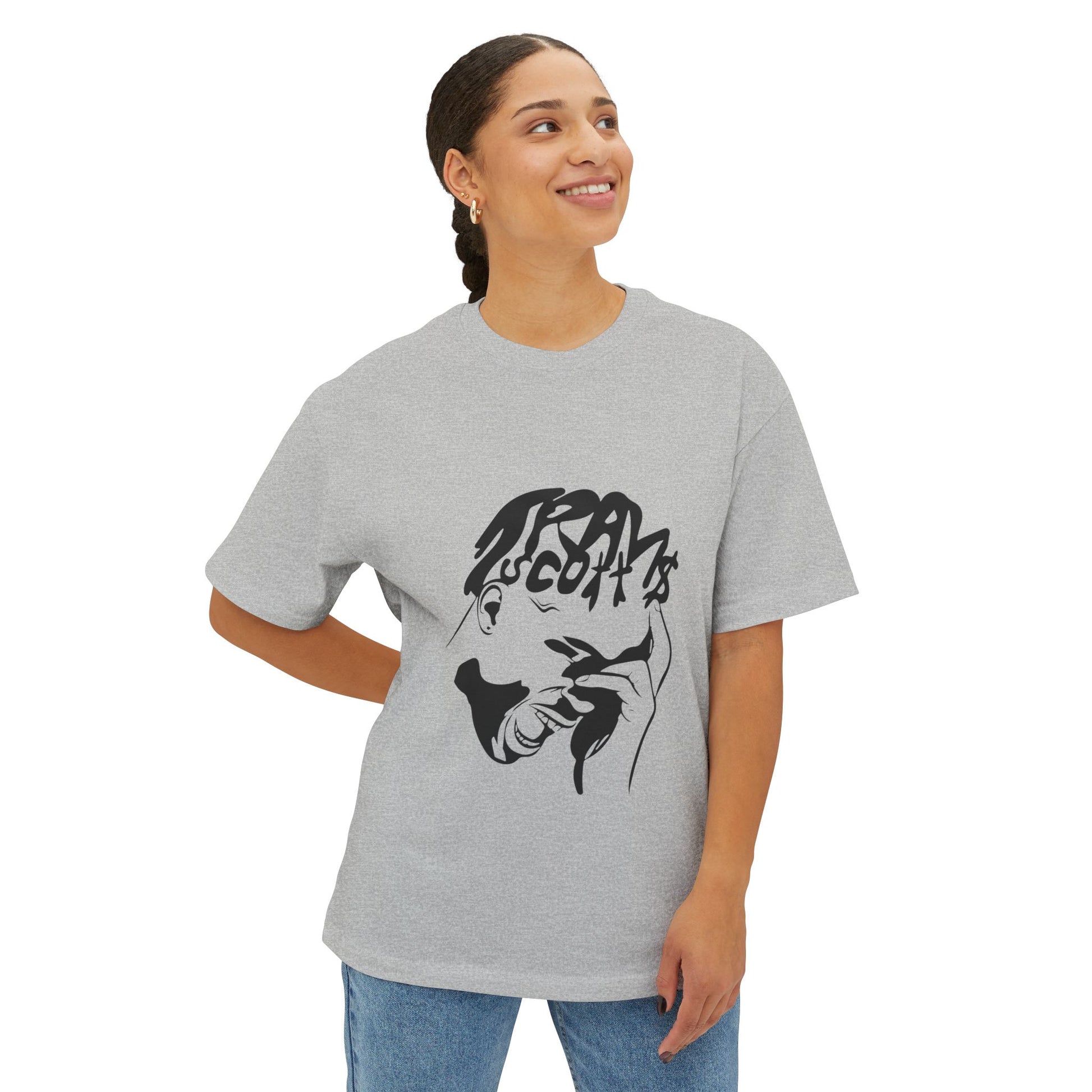 Stargazer Unisex Oversized Boxy Tee - snazzymerch