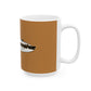 Cut-Out Text Ceramic Mug, (11oz, 15oz) - snazzymerch