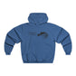 Text Graphic Men's NUBLEND® Hooded Sweatshirt - snazzymerch