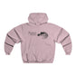 Text Graphic Men's NUBLEND® Hooded Sweatshirt - snazzymerch