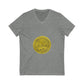 Ocean Wave Unisex Jersey Short Sleeve V-Neck Tee - snazzymerch