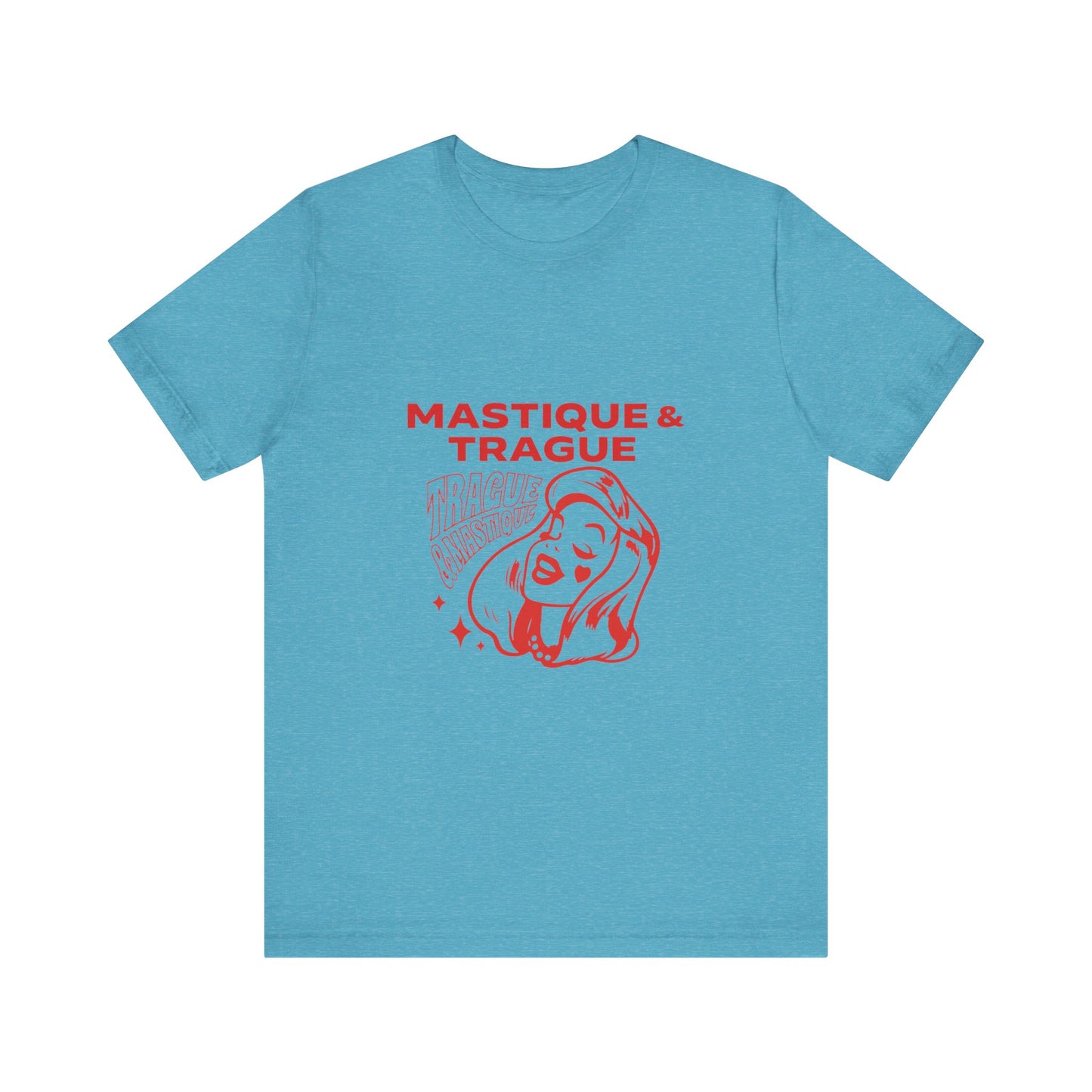 Fierce Femme in Red Unisex jersey short sleeve tee Printify