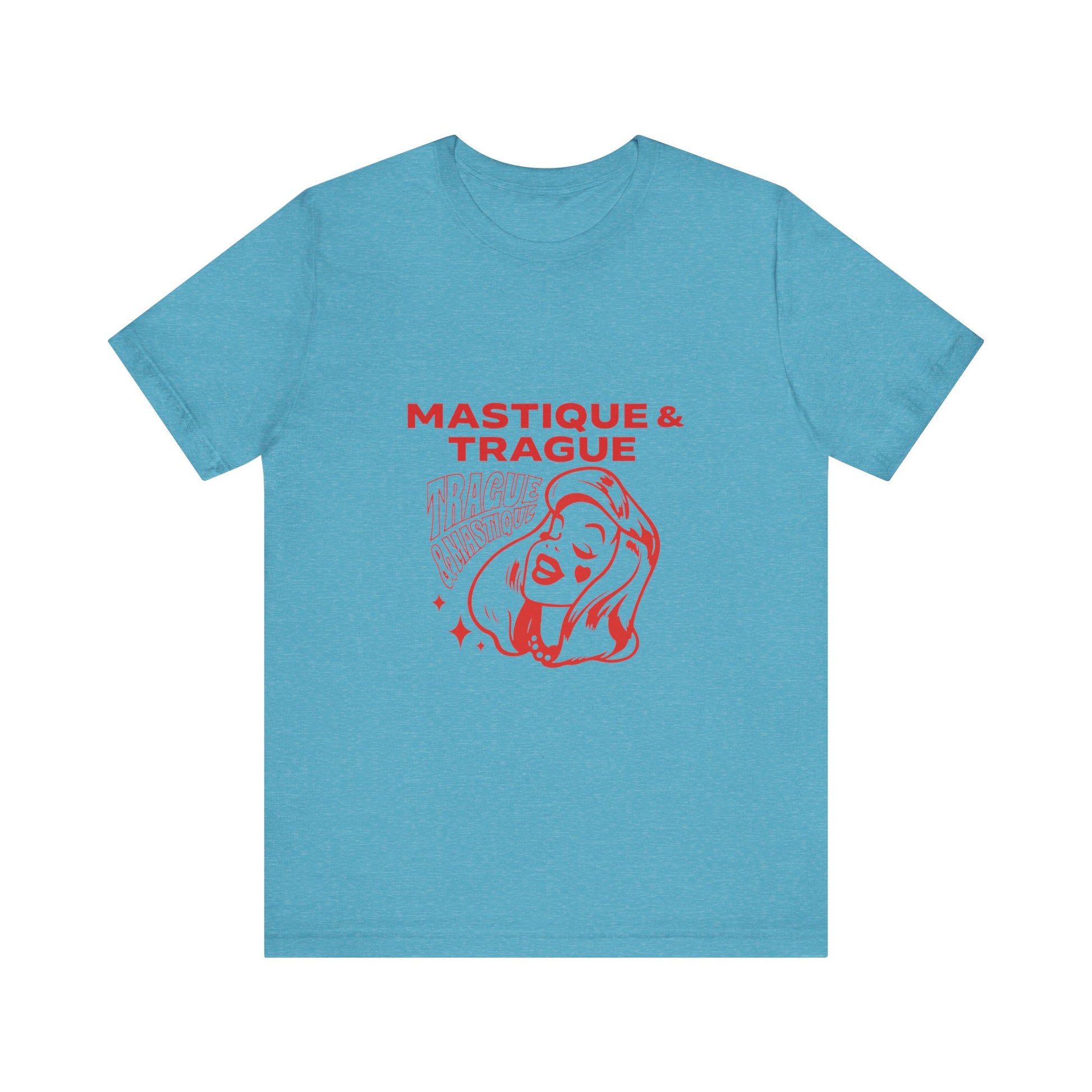 Fierce Femme in Red Unisex jersey short sleeve tee Printify