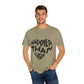 Billie Eilish Inspired Dyed T-shirt – Happier Heart Lettering Edition Printify