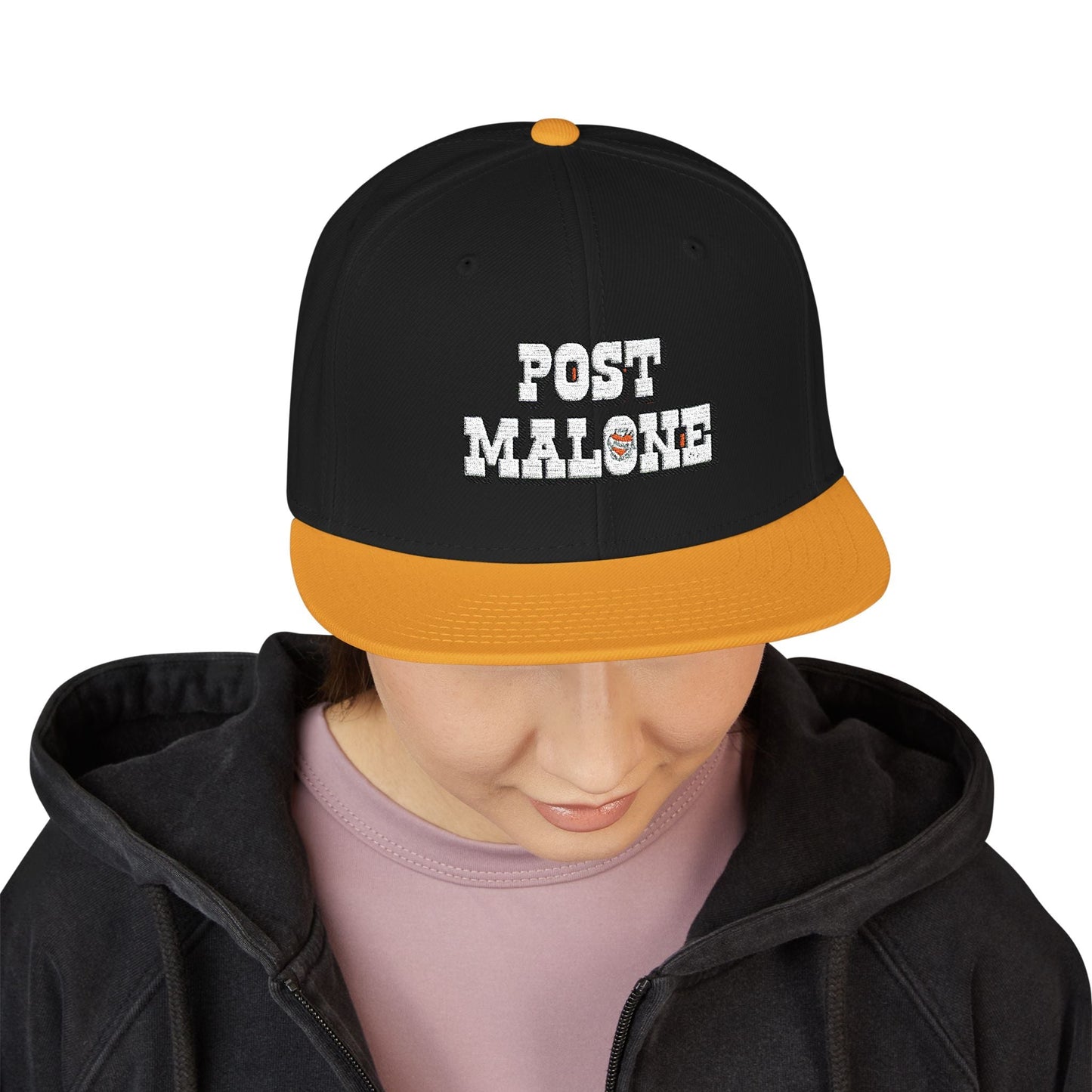 Snapback (Embroidery) – Post Malone Bold Design Printify