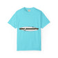 Cut-Out Text Unisex Garment-Dyed T-shirt - snazzymerch