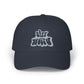 Retro Pink “Stay Weird” Typography Classic Dad Cap - snazzymerch