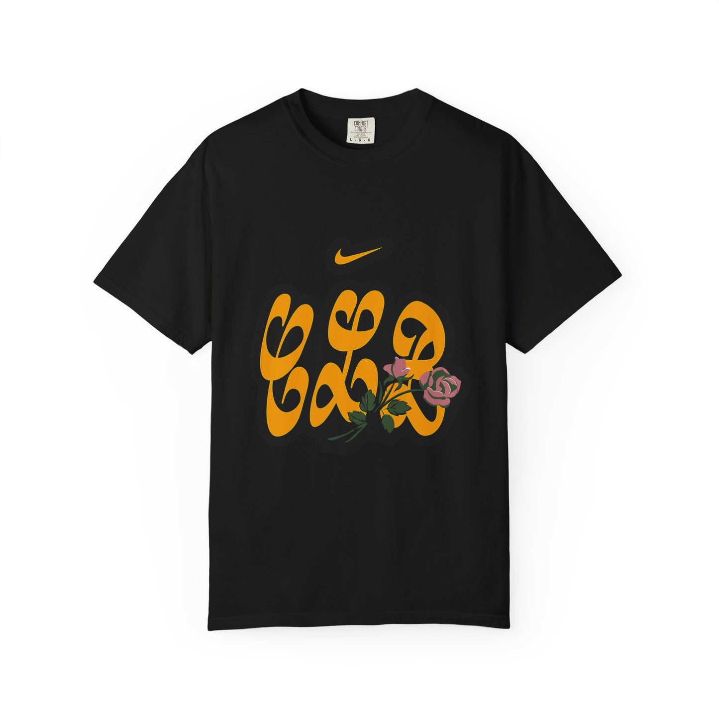 CLB Rose Bloom Dyed Tshirt Printify