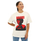 Art Portrait Unisex Oversized Boxy Tee - snazzymerch