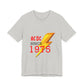 Golden Shockwave ‘75 Unisex short sleeve Tee Printify