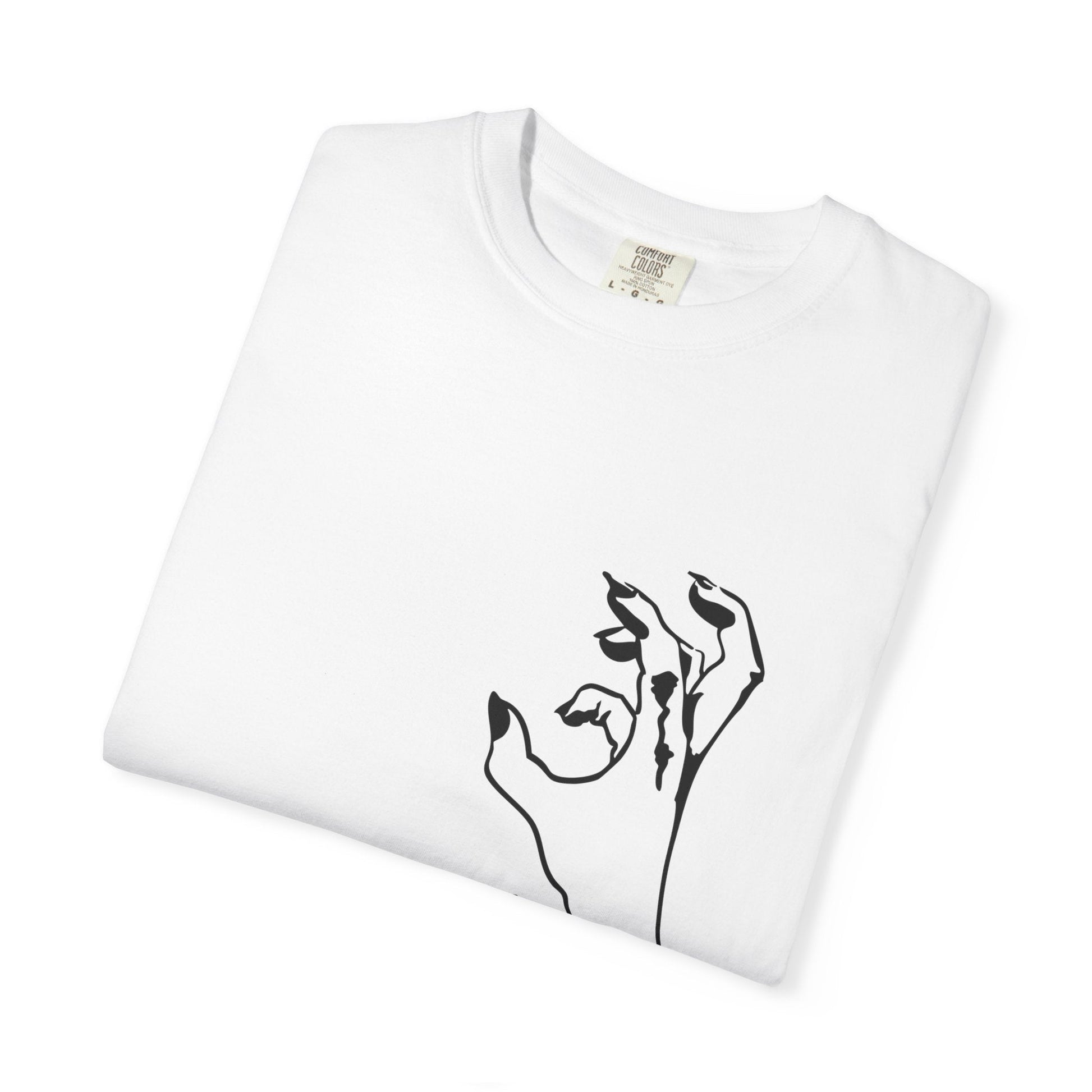 Little Monster Claw-Unisex Dyed Tshirt Printify