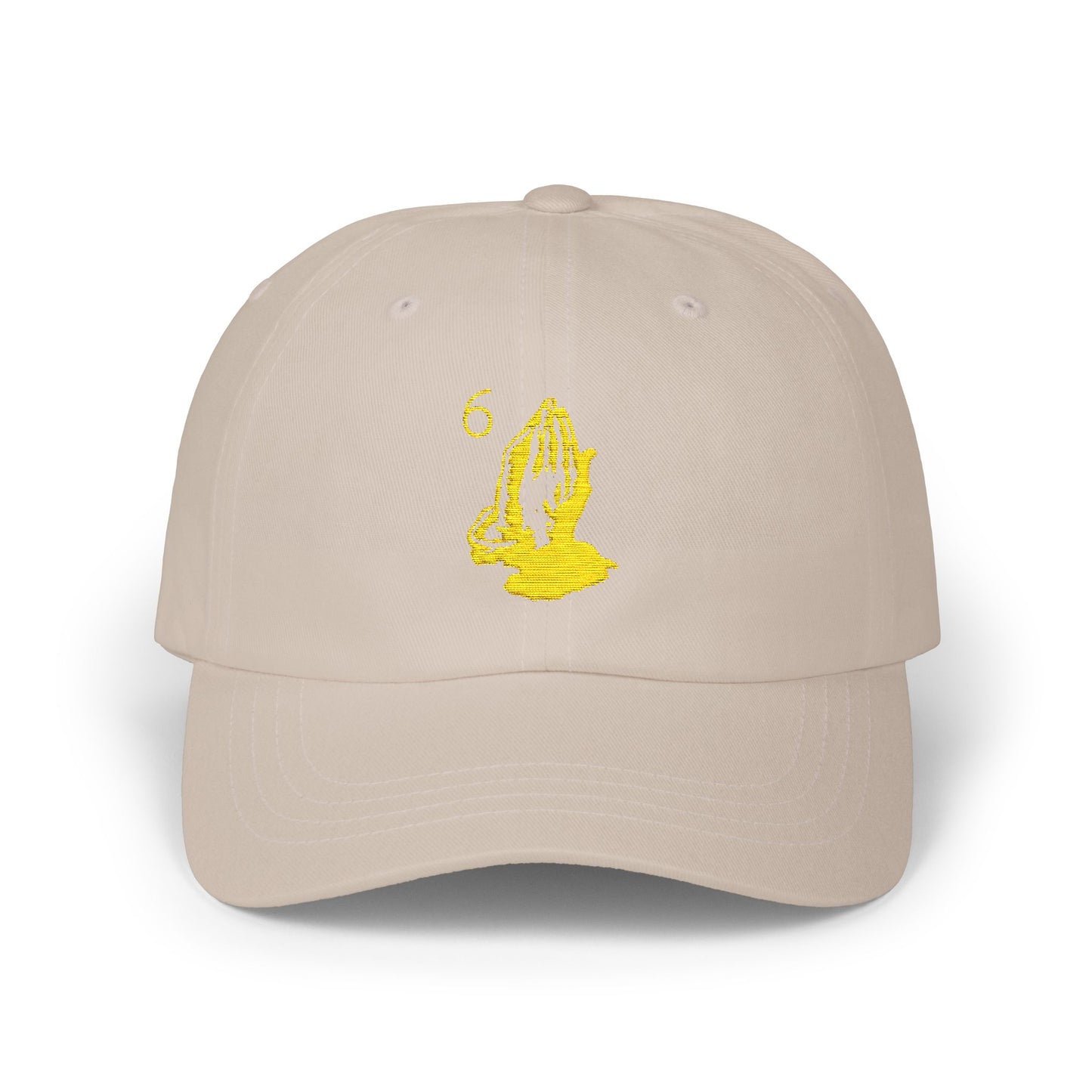 6 God Prayer Hands Classic Cap Printify