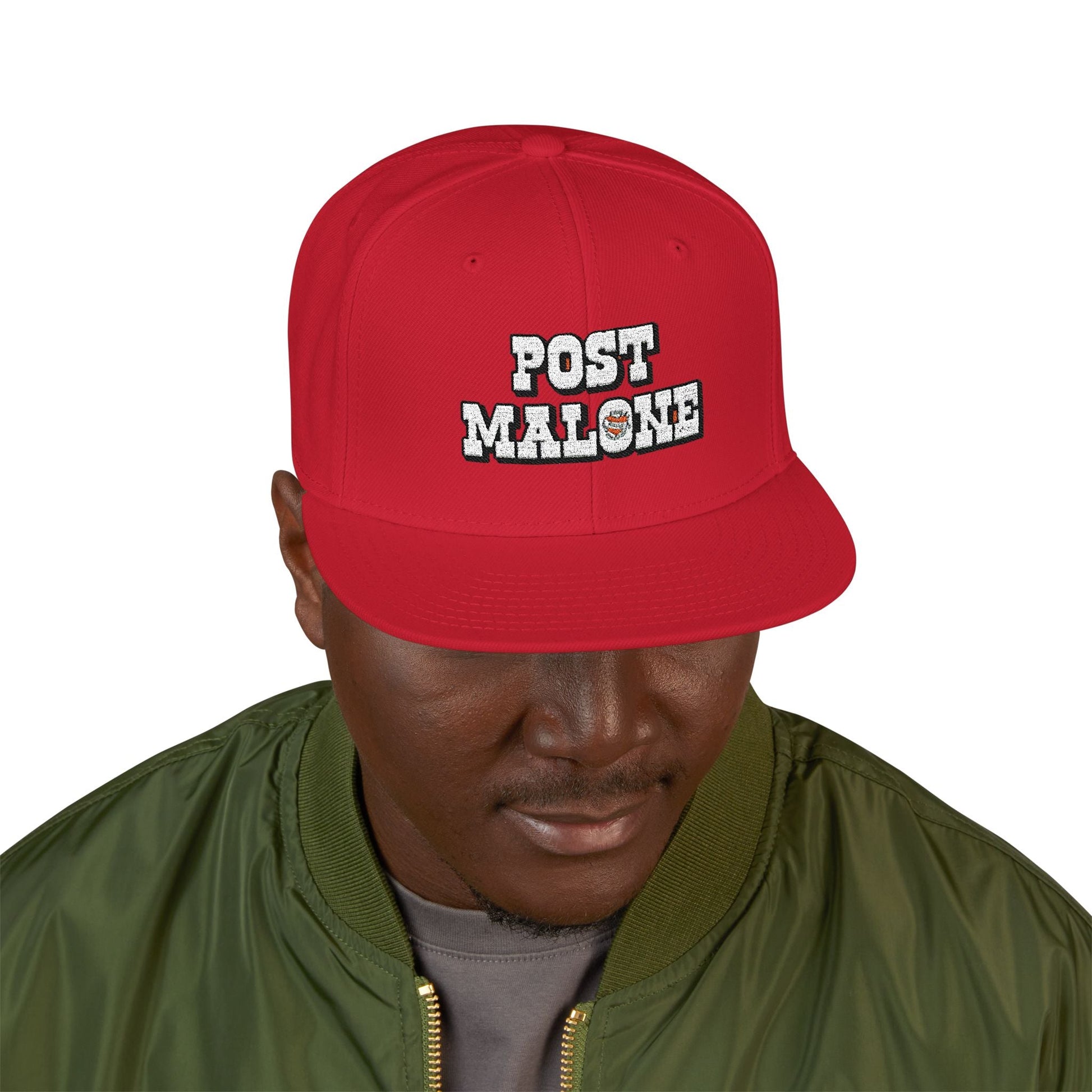 Snapback (Embroidery) – Post Malone Bold Design Printify