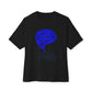 Music Is My Answer Unisex oversized Boxy Tee - snazzymerch