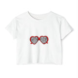 Shake It Studio Women's Festival Crop Top - snazzymerch