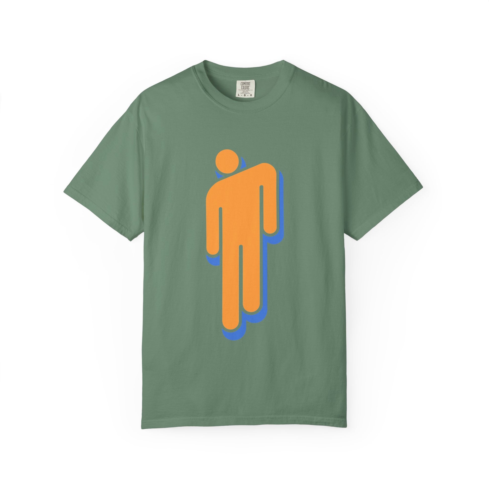 Billie Eilish Inspired Dyed T-shirt – Walk Alone Icon Edition Printify
