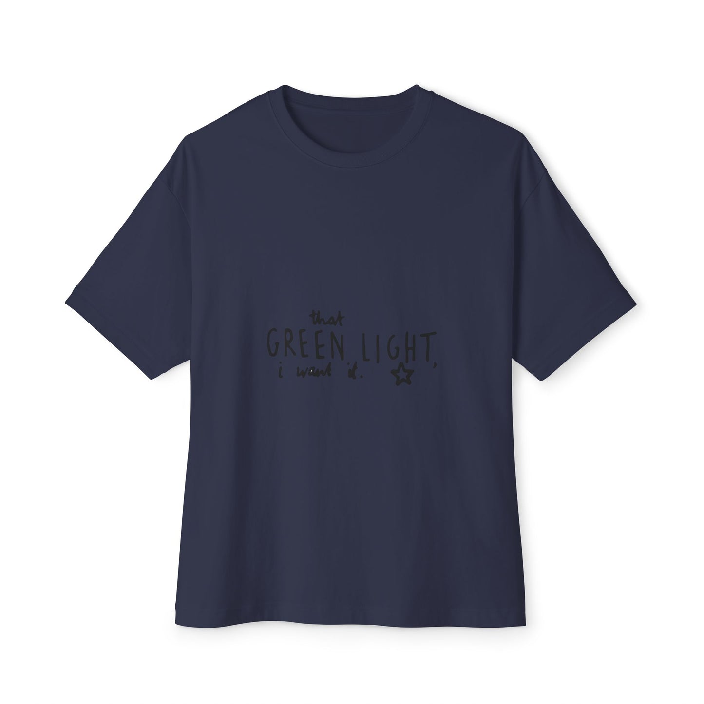 Cosmic Bloom Unisex Oversized Boxy Tee - snazzymerch
