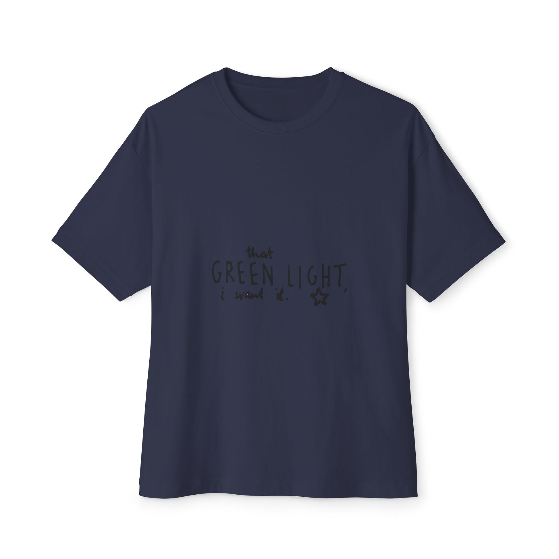 Cosmic Bloom Unisex Oversized Boxy Tee - snazzymerch
