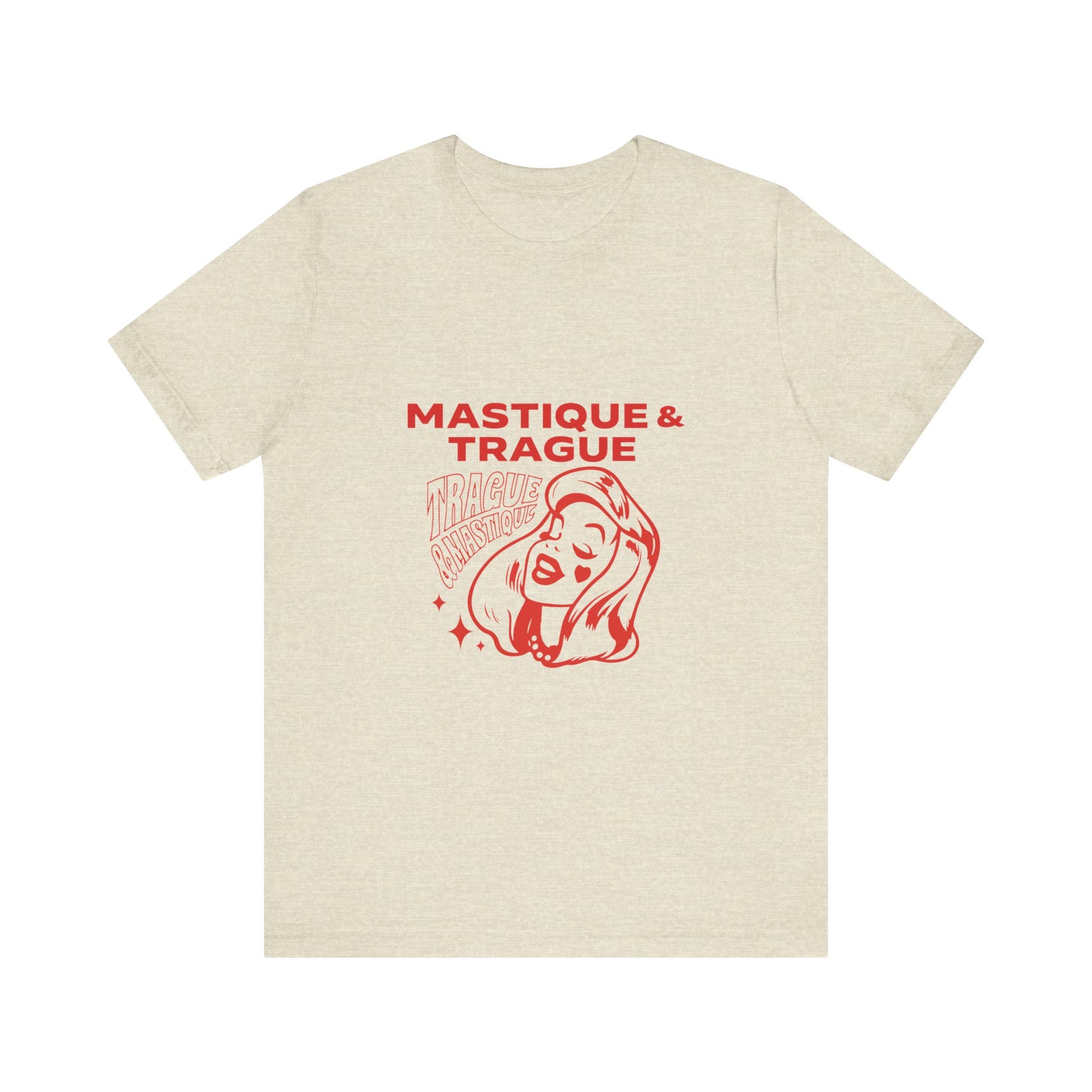 Fierce Femme in Red Unisex jersey short sleeve tee Printify