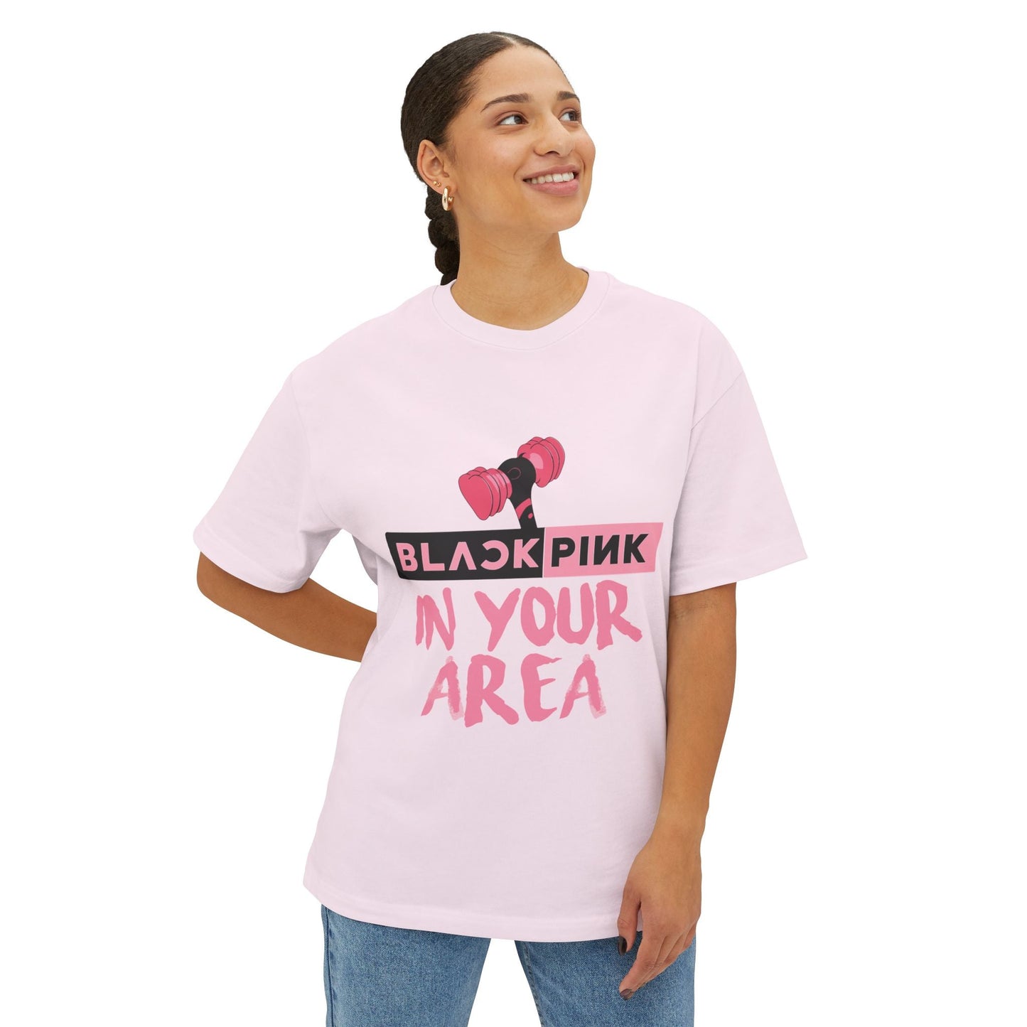 BP “In Your Area” – Oversized Boxy Tee Printify