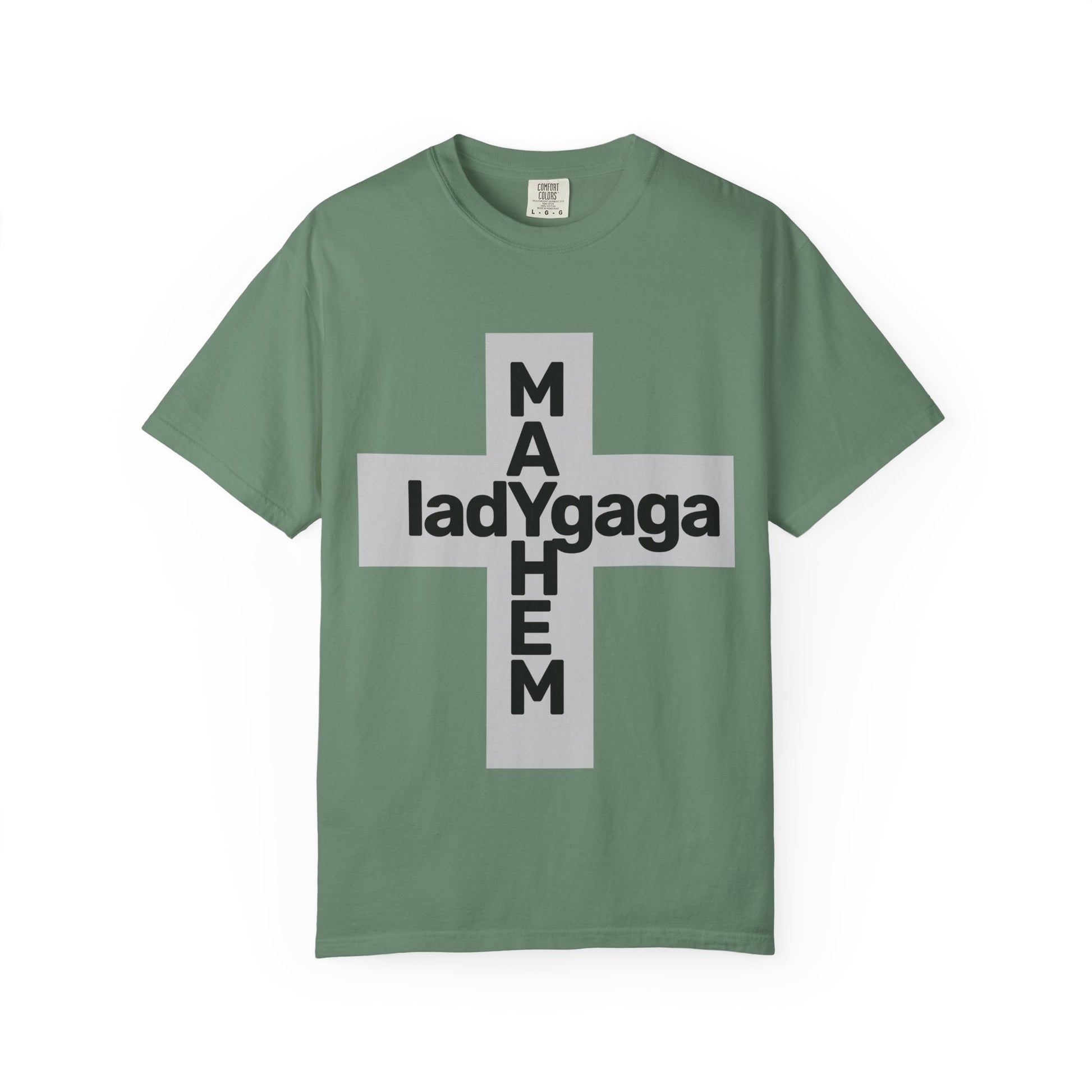 Lady Cross Mayhem-Unisex Dyed Tshirt Printify
