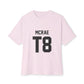 Minimal Bold Number Unisex Oversized Boxy Tee - snazzymerch