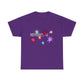 Rainbow Spark Burst Unisex Heavy Cotton Tee - snazzymerch