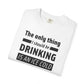 Pop Art Lips & Text Unisex Garment-Dyed T-shirt - snazzymerch