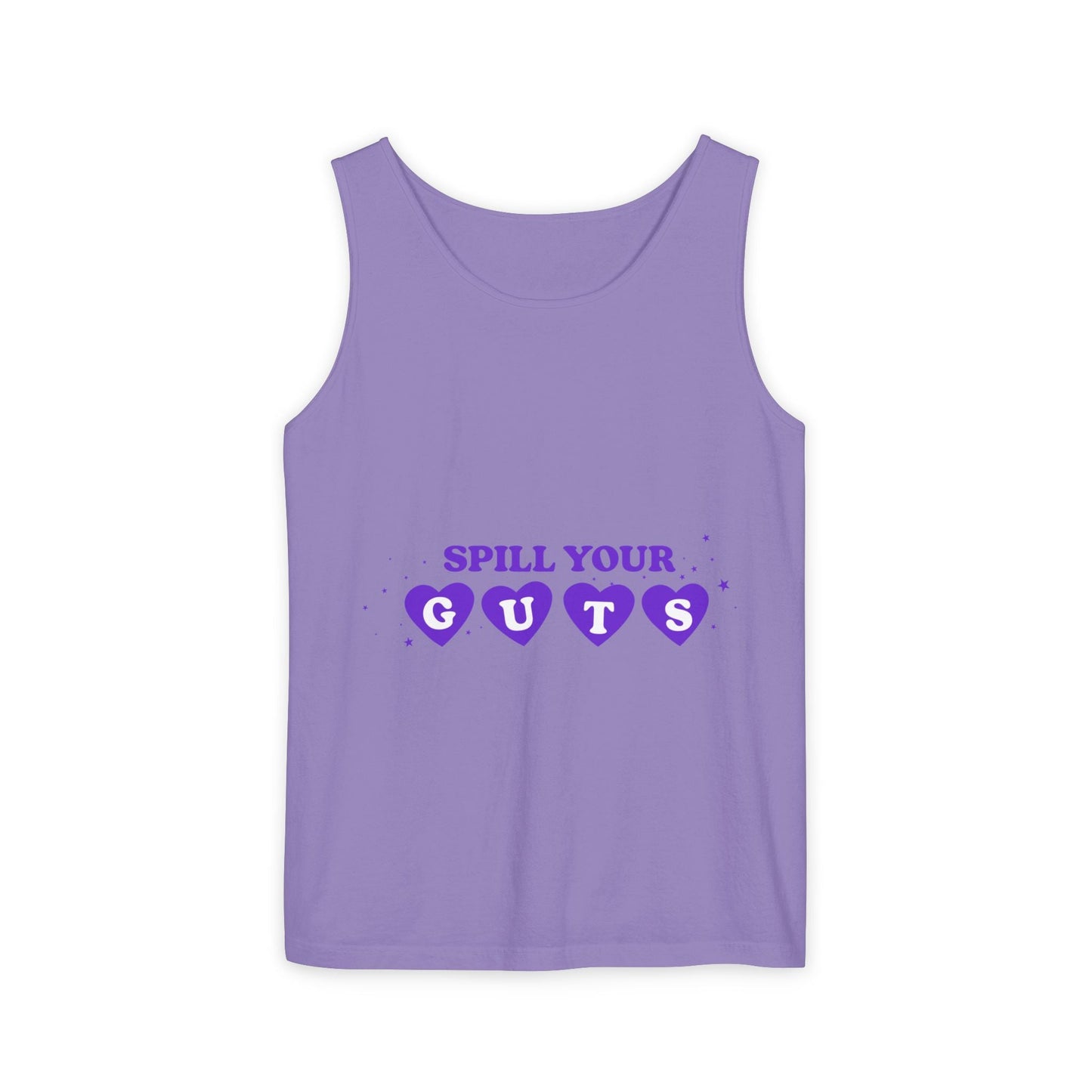 Spill Your Guts Heart-Dyed Tank Top Printify
