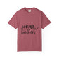 Clean White Unisex Garment-Dyed T-shirt - snazzymerch