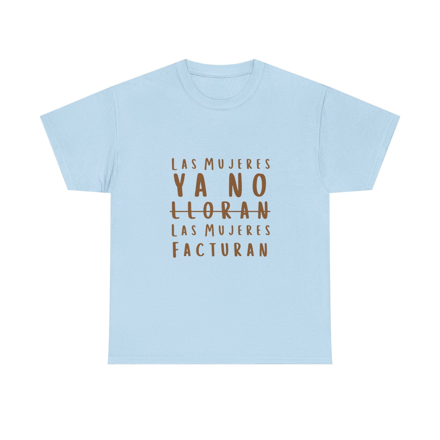 Hustle Over Tears Unisex Heavy cotton tee Printify