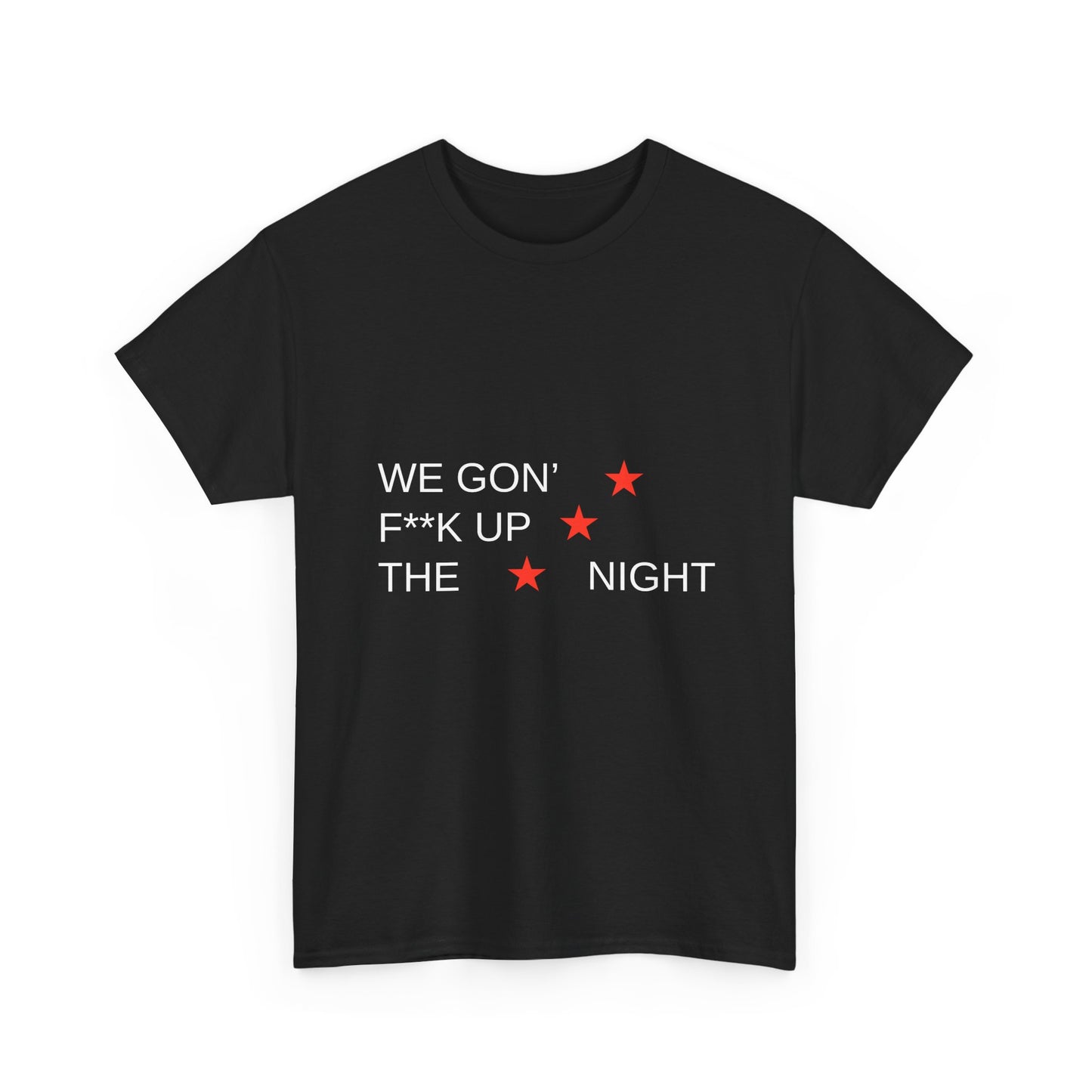Triple Star Minimal Unisex Heavy Cotton Tee - snazzymerch