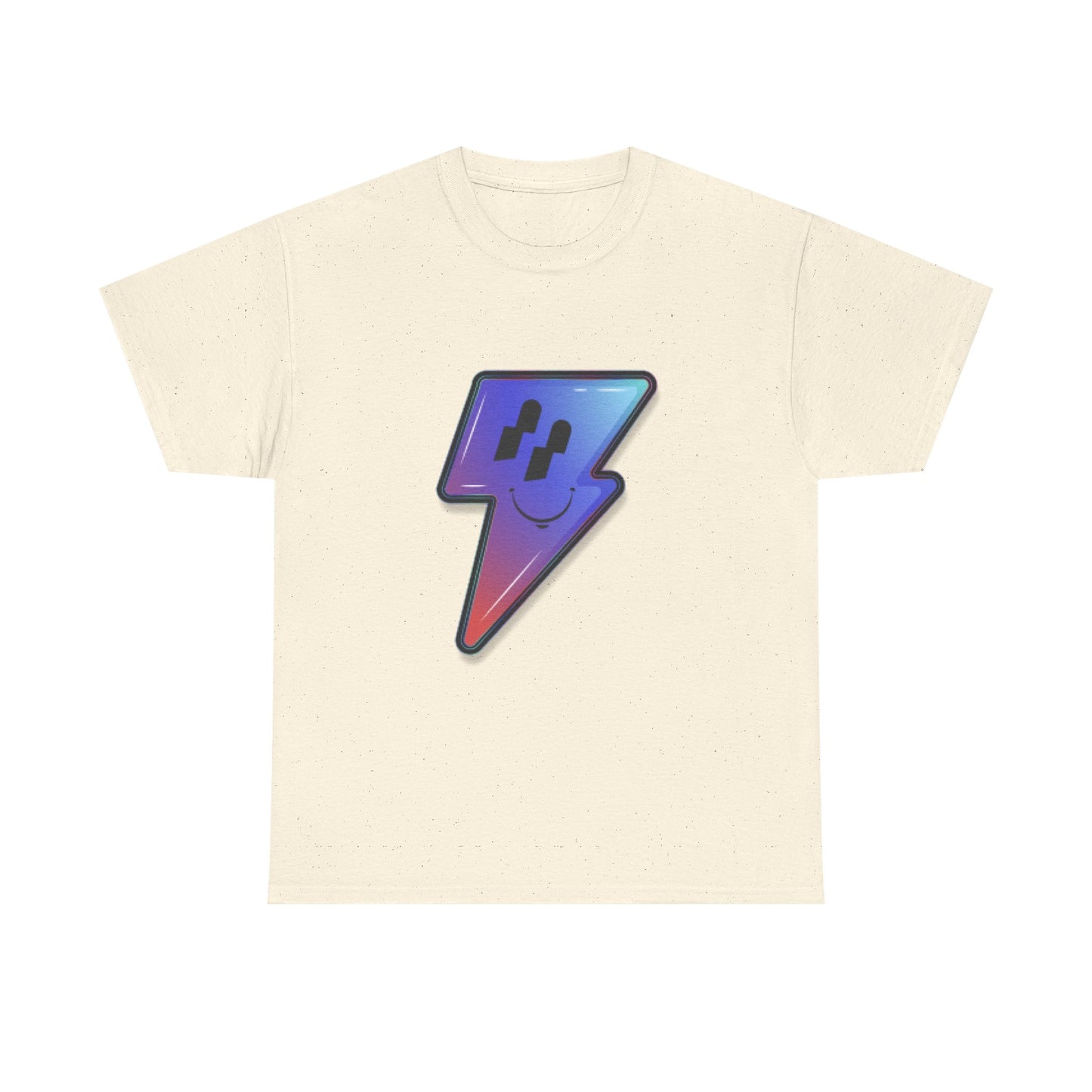 Smiley Charge Pop Unisex Heavy cotton tee Printify