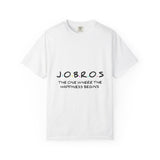 Classic Embroidered Unisex Garment-Dyed T-shirt - snazzymerch