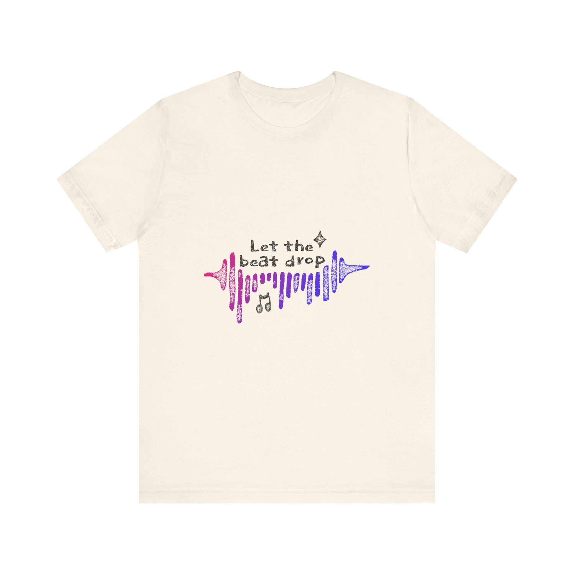 Bold Beats Visualizer Unisex Jersey short sleeve tee Printify