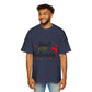 Don't Stop Believing Oversized Tee – Festive Christmas Quote T-Shirt Printify