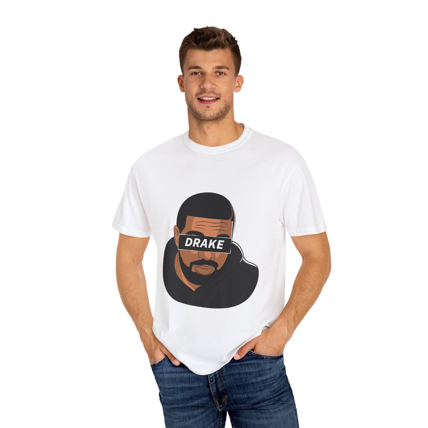 DRA-KE Vision Block Dyed Tshirt Printify