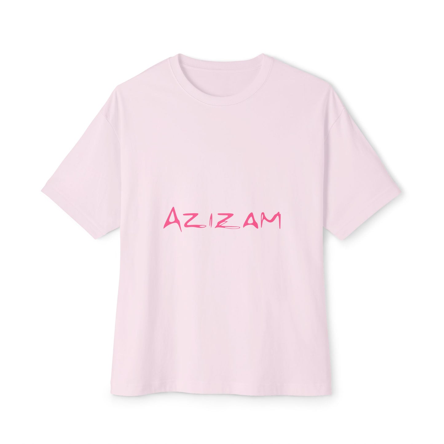 Handwritten Heart Doodle Oversized Boxy Tee Printify