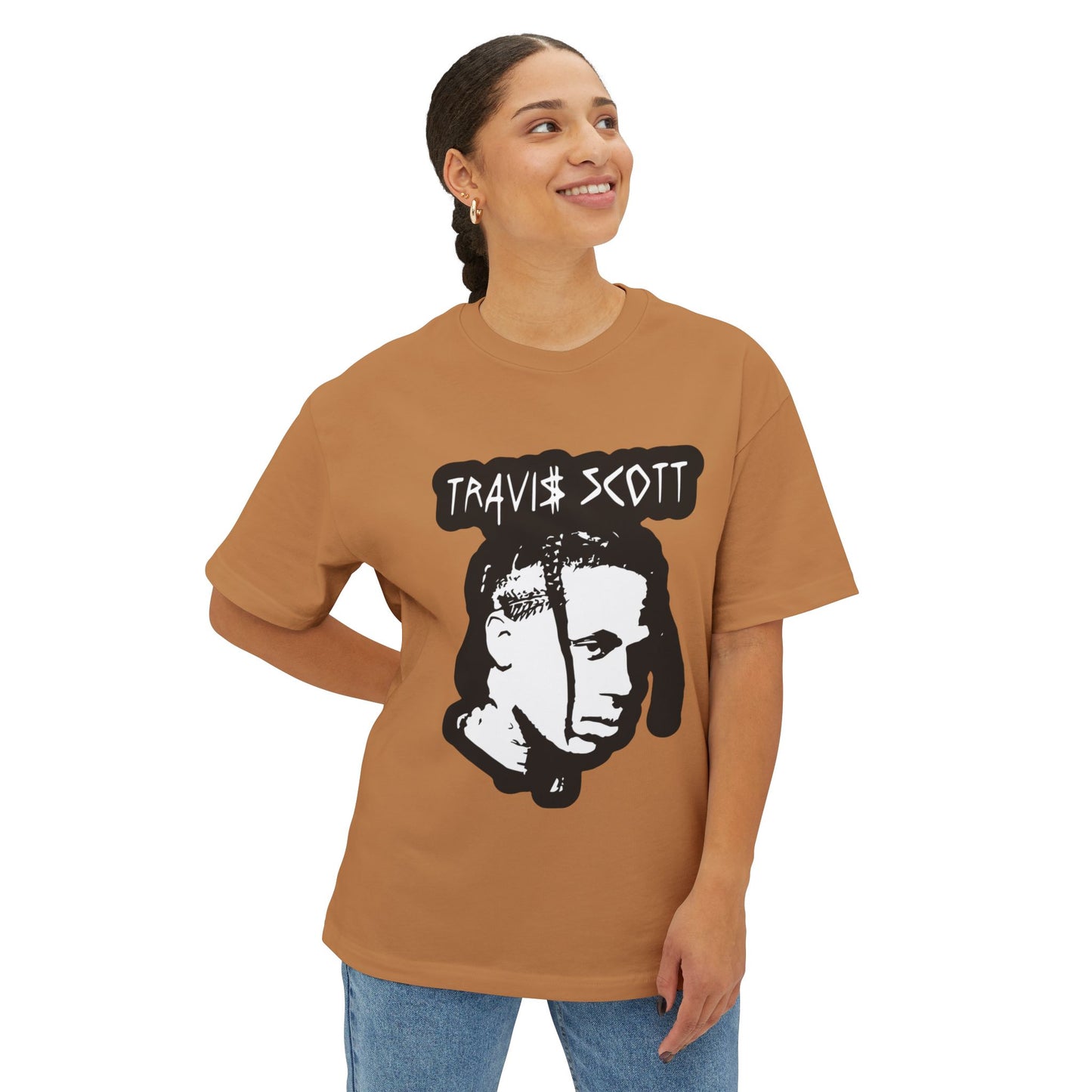 Neon Mirage Unisex Oversized Boxy Tee - snazzymerch