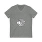 Muse Silhouette Unisex Jersey Short Sleeve V-Neck Tee - snazzymerch