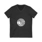 Muse Silhouette Unisex Jersey Short Sleeve V-Neck Tee - snazzymerch