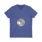 Muse Silhouette Unisex Jersey Short Sleeve V-Neck Tee - snazzymerch
