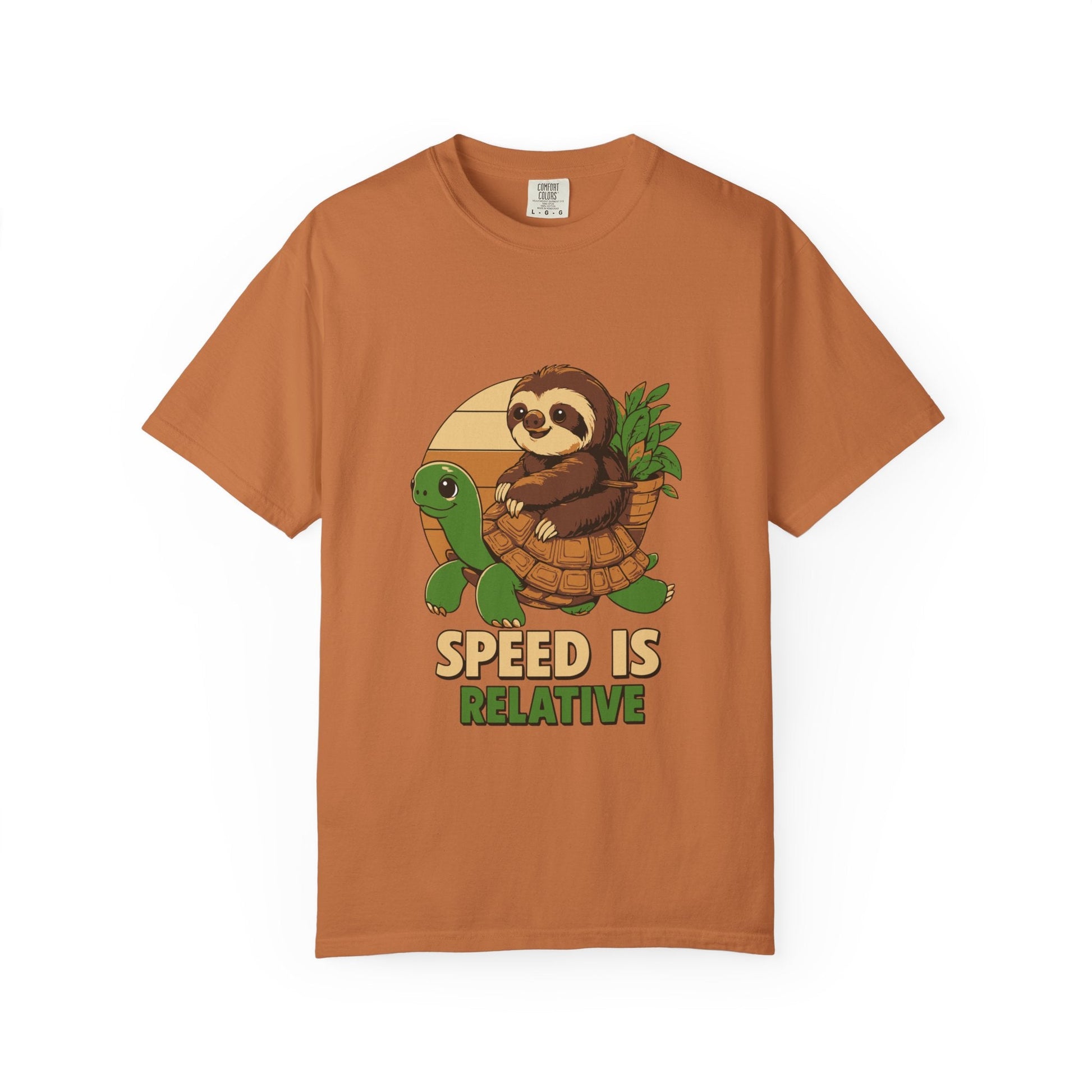 Dyed T-shirt – Snazzy Speed Edition Printify
