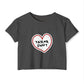 Heartbeats & Midnights Women's Festival Crop Top - snazzymerch