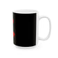 Art Portrait Ceramic Mug, (11oz, 15oz) - snazzymerch