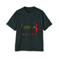 Don't Stop Believing Oversized Tee – Festive Christmas Quote T-Shirt Printify